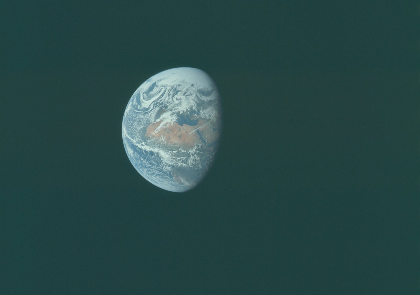 Astronautenphoto der Erde 