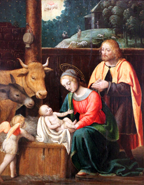 Die Geburt Christi (Bernardo Luini, 1525)