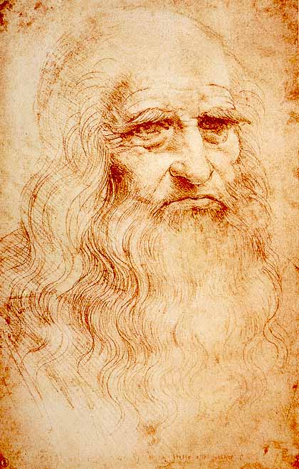 Selbstportrait Leonardo da Vinci